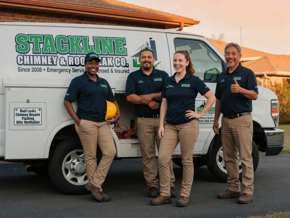 Chimney flashing repair company in Meno, OK